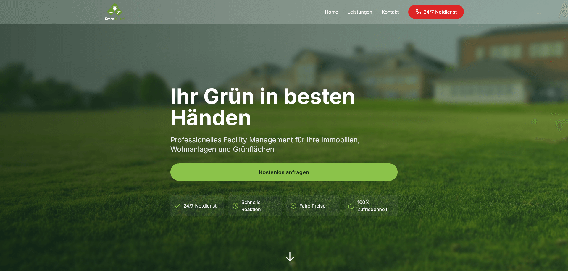 Screenshot GREENGUARD MSH